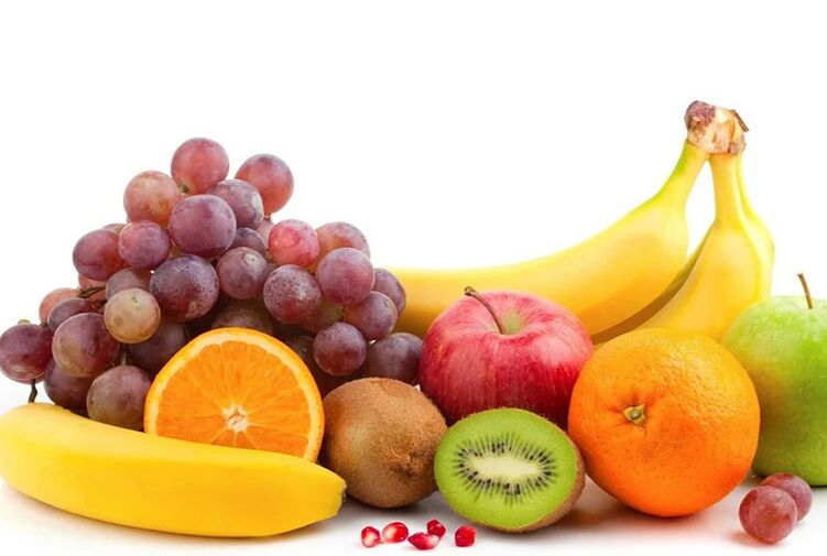 Svježe voće koje čini temelj prehrane tijekom pojave gihta