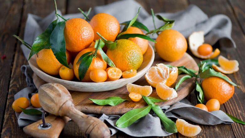 Uz dijabetes melitus, ne možete jesti mandarine. 
